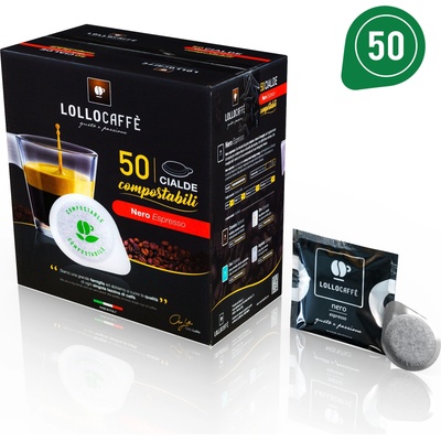 Lollo Caffé NERO ESE кафе на капсули 50 бр