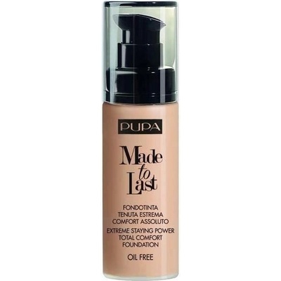 Pupa Made to Last dlhotrvajúci tekutý make-up 020 Light Beige 30 ml