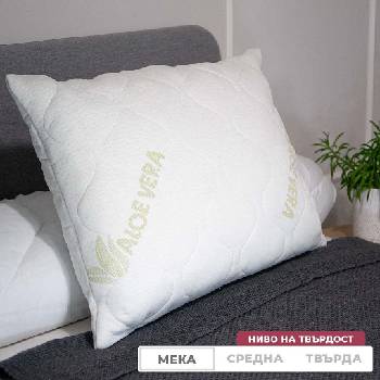 Izidream Хипоалергенна възглавница Aloe Vera 50/70 см мемори пух