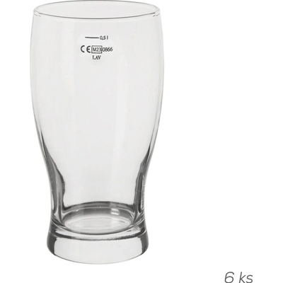 Orion Poháre v súprave Belek 6 x 500 ml