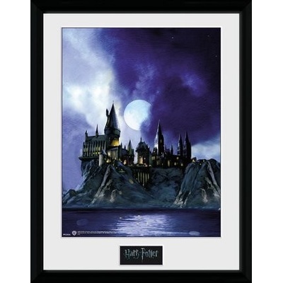 Harry Potter Zarámovaný plagát - Rokfortský hrad