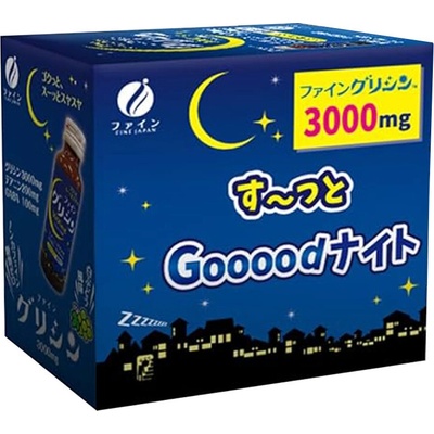 Fine Japan Комплекс с глицин, L-теанин и ГАБА за спокоен сън, 6 флакона х 50 ml | Fine Japan (013759 (000298) FJ)