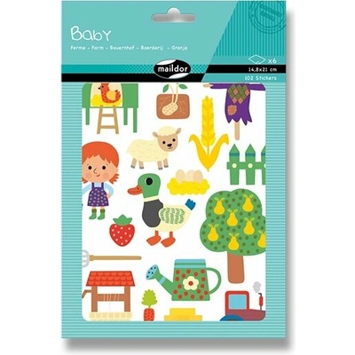 Maildor Samolepky Baby Farma