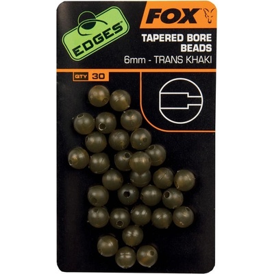 Fox Edges Tapered Bore Beads 6 mm