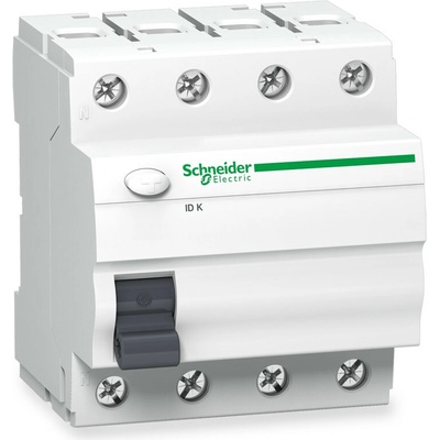 ID K 25A/4P/30mA 6kA - Prúdový chránič (A9Z05425), 25A, 4P, 30mA, 6kA, 400V