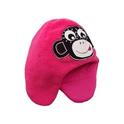pinkie dětská zimní čepice pink Monkey