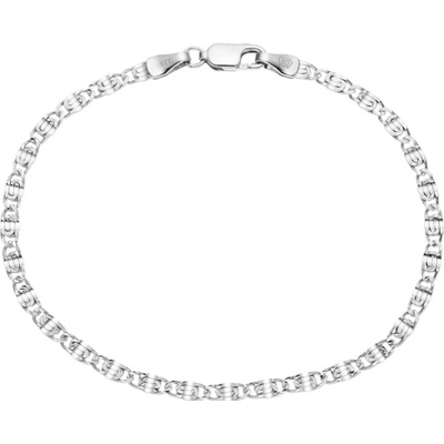 Bealio 01877 stříbrný náramek VALENTÝNKA twist 19 cm 03-01877-1691