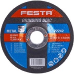 FESTA Диск за шлайфане на метал festa 125 × 6, 4 × 22, 2 мм (22242fe)