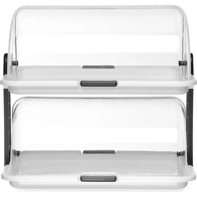 Vitrína jednodílná Roll top HENDI 380x260x(H)355mm