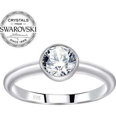 SILVEGO stříbrný prsten Isadora se Swarovski Zirconia JJJR1120SW