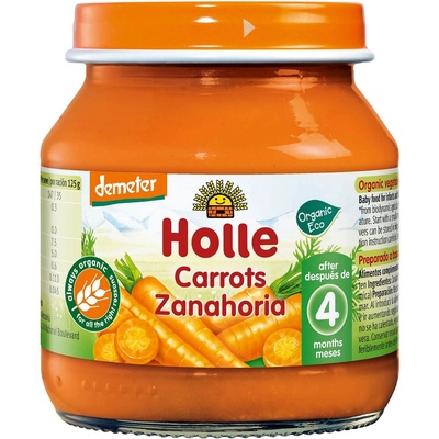 Holle пюре морков 125г