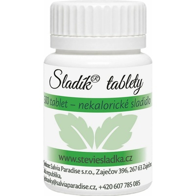 Salvia Paradise Sladík sladidlo stévie sladká 500 tbl