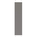 vidaXL Плисирана щора Антрацит 40x200 cm Ширина на плата 39, 4 cm (4015097)
