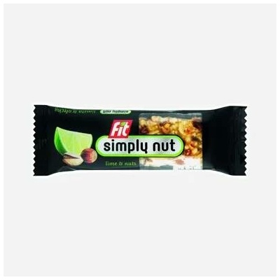 Fit Simply nut limeta a ořechy 12 x 35 g
