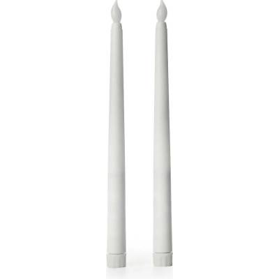 Stoklasa LED svíce kónická na tužkové baterky Ø2 cm bílá