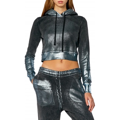 Diesel F-Slimmy-Hood-N1 Sweat-Shirt čierna