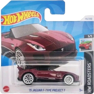 Mattel Количка '15 Jaguar F-Type Project 7 1: 64 (Hot Wheels) (23988)