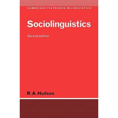 Sociolinguistics | R. A. Hudson