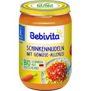 Bebivita БИО паста с шунка и зеленчуци 220г