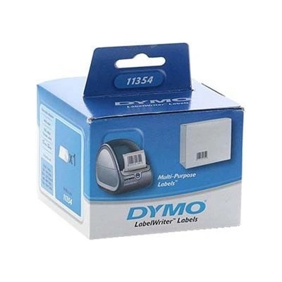 DYMO 11354, S0722540, 32мм x 57мм, бял, 1000 бр, оригинални хартиени етикети (S0722540)