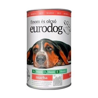 Eurodog hovädzie 1240 g