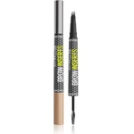 Maybelline new york Brow Inserts маркер за вежди с четка 2 в 1 цвят 01 Blonde 1.25ml