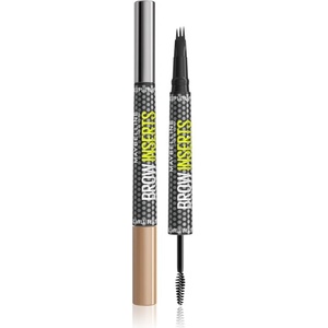 Maybelline new york Brow Inserts маркер за вежди с четка 2 в 1 цвят 01 Blonde 1.25ml