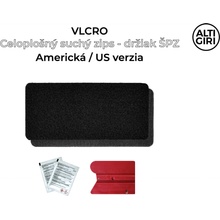 Držiak ŠPZ - ALTI GIRI VELCRO US celoplošný suchý zips - 1 kus