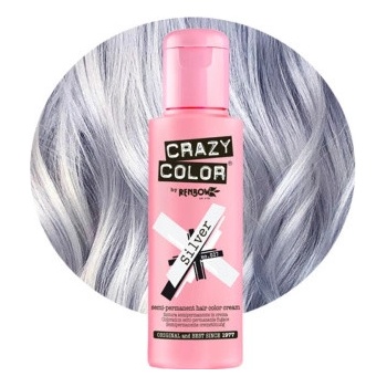 Crazy Color farba na vlasy 027 Silver 100 ml