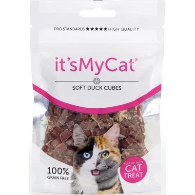 It's My Dog It's My Cat Duck Soft Cubes Grain Free - меки кубчета патешко 50 г, без зърно