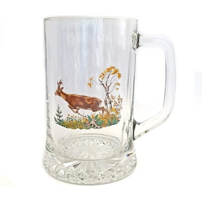 Sklenice pivní 500ml PUB dekor lov