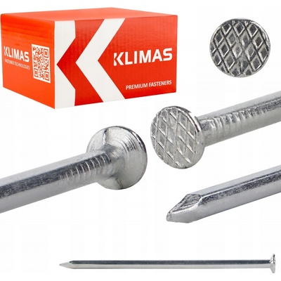 Klince stavebné 4,2 x 100 mm Pozinkované 5 kg Klimas GBOC-42100
