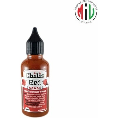 Chilis RED omáčka moruga scorpion a carolina reaper 50 ml