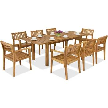 Image 1 of Garden Point Дървени градински мебели Jakarta/Timor 8 Garden Point (GAP352_8xGAP353)