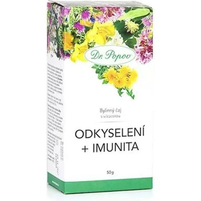 Dr.Popov Odkyselení a imunita čaj 50 g