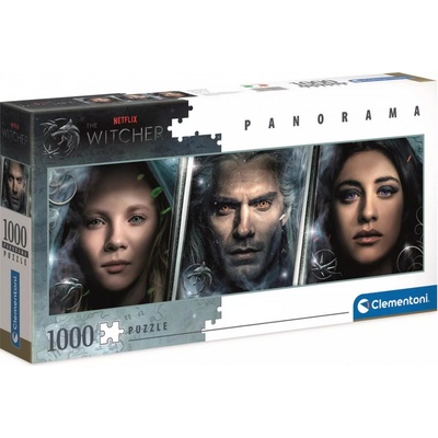 Clementoni 39593 Zaklínač Witcher panorama 1000 dílků – Zboží Mobilmania