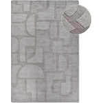 Villeroy & Boch Сив ръчно изработен вълнен килим 120x170 cm Alexis - Villeroy&Boch (106174-120x170)