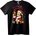 NOONEBRAND Коледна тениска The Simpsons Дядо Коледа - 2XL, Black