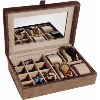 H&S collection šperkovnice 8719987971464 hnědá