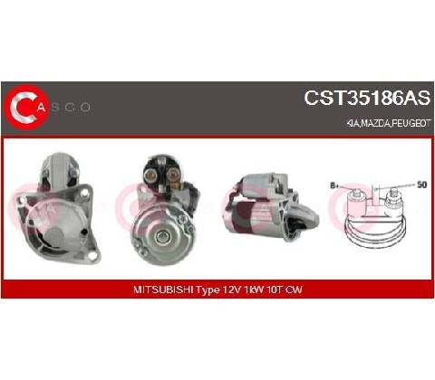 Startér CASCO CST35186AS