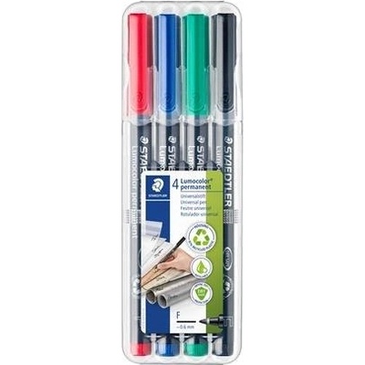 Staedtler Lumocolor 318 F 4 rôzne farby