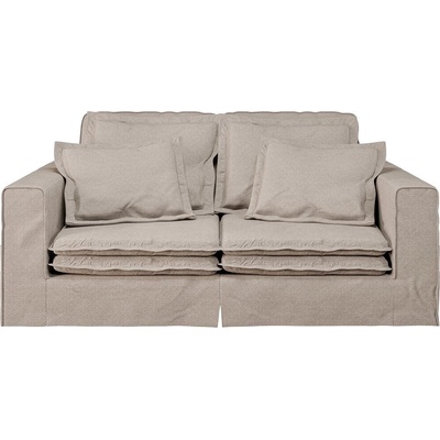 ROPEZ Бежов диван 196 cm Nora - Ropez (Nora Bis tk. Crown 02)