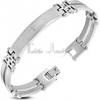 Image 1 of Talitha Мъжка стоманена гривна с молитва