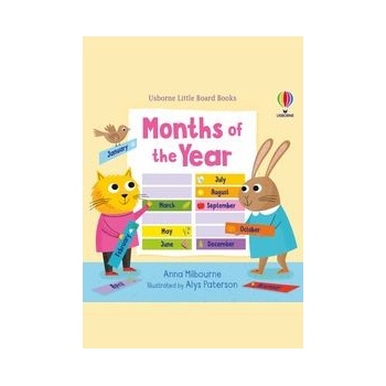 Usborne Little Board Books Months of the Year