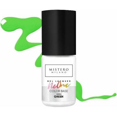 Mistero Milano Gel lak NEONE BASE GREEN 7 ml