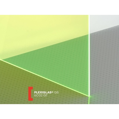 Röhm Plexisklo Plexiglas 3 mm 6C02 2030 x 3050 mm zelené 1 ks