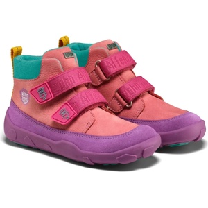 Affenzahn Детски обувки barefoot Affenzahn Kid's Übergangsschuh Leder Friendy Barefoot shoes - Owl / Pink - размер 24 (EU) (702-4545-0214)