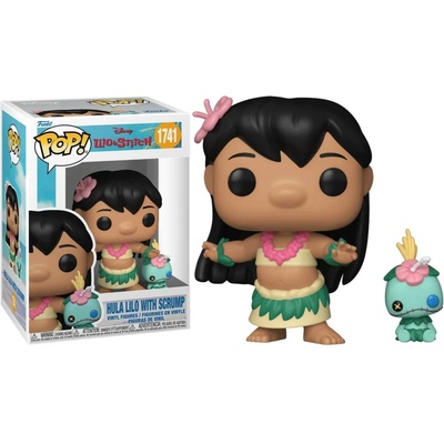 Funko POP! 1741 Lilo & Stitch - Hula Lilo with Scrump