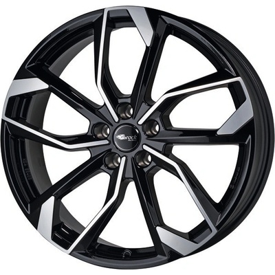 RC-Design RC34 7x19 5x112 ET43 black polished – Zboží Mobilmania