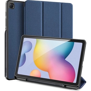 Dux Ducis Samsung Tab S6 Lite 10.4 LTE DUX DUCIS DOMO калъф с кожен ефект, активен FLIP, поставка за молив, BLUE BUTTON GP-96833 (GP-96833)